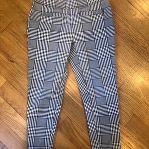GAP SPARKLY PLAID PANTS
